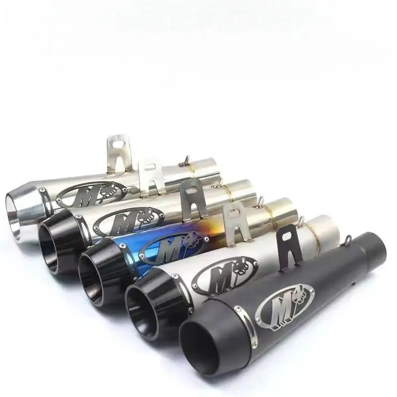 O escape do OEM Racing Engine conduz a motocicleta de aço inoxidável M4 modificou a tubulação de escape para a venda