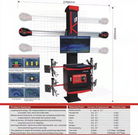 Machine d'alignement de roues automatique 3D SR/ShuangRui SR-V3D-KL, vitesse d'équilibrage 220 tr/min, poids maximal des roues 150 kg, puissance 2,2 kW, CE
