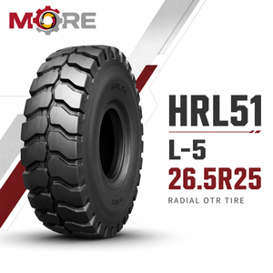 ยางเรเดียล OTR ขนาด 26.5R25 รุ่น L5 HRL51 2-Star สำหรับรถดันดิน รถขุดเหมือง รถตักดิน ลายดอกยางลึกพิเศษ แบบไม่มียางใน สำหรับใช้งานนอกถนน - Product Image 1