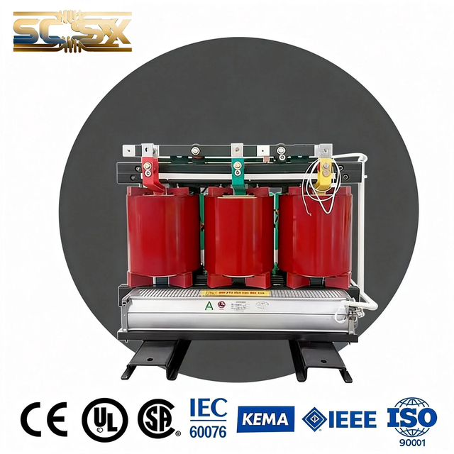 Three Phase Step Up/Down Voltage Transformador Transformer 100kVA/160kVA Dry Type Aluminum Material CE/ISO Certified Air Natural Forced