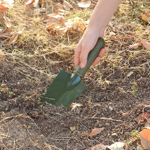 <b>Gardening</b> <b>Tools</b> 3 Piece <b>Set</b> Green Iron Shovel Trowel Cultivator For Flower Soil Digging Vegetable Planting Landscaping - Product Image 3