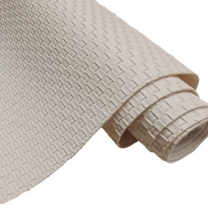 Tùy chỉnh dập nổi PU da nhân tạo vải với dệt mô hình mềm cứng trang trí cho đồ nội thất sofa ghế Túi Hàng may mặc - Product Image 5