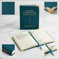 Carnet A5 personnalisé à couverture rigide en cuir, planificateur Loi d'Attraction, reliure spirale cousue, cadeau