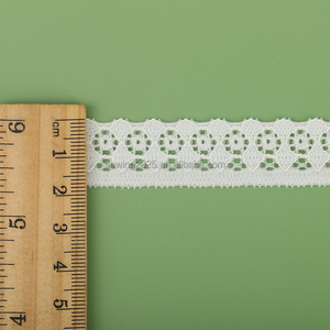 1.5 सेमी लोचदार फीता ट्रिम सफेद फीता गौण कपड़े छोटे एज फीता - Product Image 6