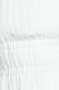 OEM personnalisé femmes de haute qualité col haut dos nu plissé cravate <span class=keywords><strong>Bac</strong></span> haut jupes plissées ensemble 2 pièces - Product Image 4