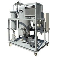 Nouvelle machine de purification d'huile de transmission sous vide HOPU, traitement d'huile lubrifiante et purification d'huile de compresseur avec PLC, garantie 5 ans