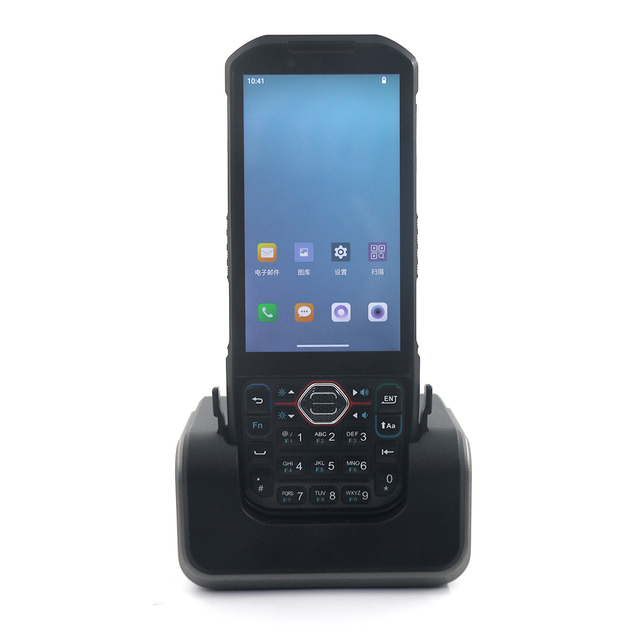 Handheld Computer Android 13 1D/2D Barcode Scanner PDA with Full Alpha Keypad 64GB ROM + 6GB RAM Warehouse Inventory Stock