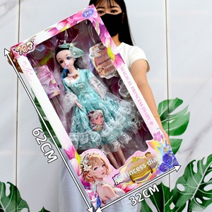 Caja de Regalo Grande de Plástico para Muñecas Princesas, Juego de Juguetes para Niñas Pequeñas, Regalo de Disfraces, Venta al por Mayor - Product Image 4