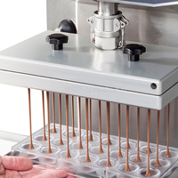GUSU Nouvelle Machine à Tempérer et à Faire Fondre le Chocolat 40L Automatique en Acier Inoxydable SUS304 Garantie 1 An pour la Fabrication de Chocolat de Grains à Barres pour Boulangeries