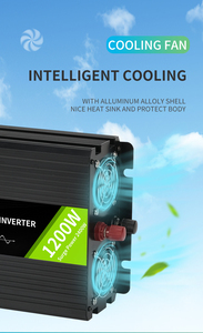 Nhà máy nóng bán biến tần cho máy tính để bàn máy tính biến tần 1200 Watt giá 12 đến 240 Volt biến tần - Product Image 4