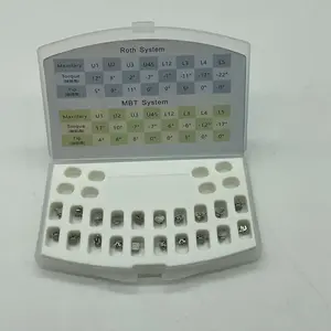 Brackets Autoleganti Dentali MBT <span class=keywords><strong>022</strong></span> <span class=keywords><strong>Roth</strong></span> <span class=keywords><strong>022</strong></span> Apparecchi Ortodontici per Allineamento Preciso dei Denti - Product Image 4