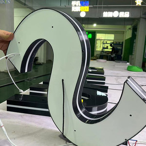 ไฟ LED ตัวอักษร 3 มิติ Denison Custom RGB <span class=keywords><strong>Motion</strong></span> พร้อมระบบควบคุมผ่านบลูทูธ/ไวไฟ กันน้ำระดับ IP65 สำหรับติดผนังตกแต่งภายนอก - Product Image 5