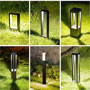 Lampada <span class=keywords><strong>da</strong></span> <span class=keywords><strong>Giardino</strong></span> Moderna in Alluminio IP65 Impermeabile, Luce <span class=keywords><strong>LED</strong></span> per Prato Alimentata a Corrente Alternata, per Hotel, Casa, Decorazione Esterna, Illuminazione per Sentieri e Pali - Product Image 5