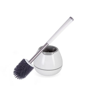2024 <span class=keywords><strong>brosse</strong></span> de toilette et support TPR <span class=keywords><strong>brosse</strong></span> de cuvette de toilette Logo personnalisé brosses de nettoyage <span class=keywords><strong>blanc</strong></span> fourmi main durable 1000 500g librement - Product Image 3