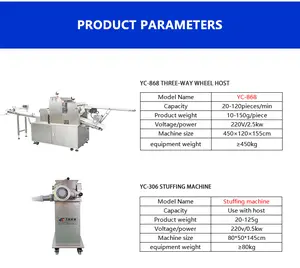 Machine de fabrication de pain farci Yucheng rond automatique