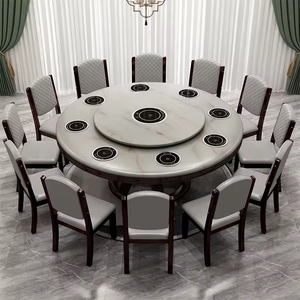 Nuovi Set di Tavoli e Sedie in Legno dal Design Moderno per Hotel e Sale da Pranzo Commerciali - Product Image 6