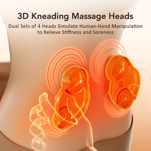 Bantal Pijat Shiatsu USB Rechargeable untuk Seluruh Tubuh, Pereda Nyeri Punggung, Leher, Bahu, dan Pinggang dengan Pemanas - Product Image 5