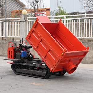 Dumper cingolato di alta qualità Mini trasportatore 2 Ton Euro 5 idraulico cingolato Dump Farm cingolato Dumper Mini trasportatore - Product Image 6