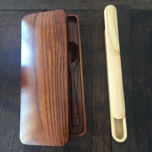 Japanese Style Solid Wood Chopsticks <b>Box</b> Rectangle Handmade <b>Storage</b> For Household Use - Product Image 2