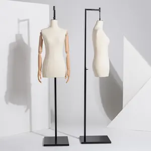 Hersteller Preis Torso der Schaufenster puppe für Näherinnen Curvy Brazilian Mannequin Femme