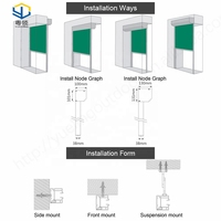 Store banne motorisé Weleadalu en alliage d'aluminium, étanche, personnalisable, pour balcon extérieur, avec système Zip Screen