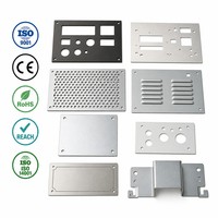 Plaque de montage de panneau de commande sur mesure, pièces en tôle pour armoire électrique, service de découpe laser et d'emboutissage, usine certifiée ISO9001
