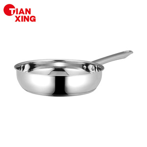 TIANXING Juego de Ollas y <span class=keywords><strong>Sartenes</strong></span> de Acero Inoxidable de 7 Piezas, 16-20-24cm, Antiadherentes, para Cocina - Product Image 5