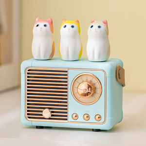 Wholesale Cute Mini Cat <b>Ceramic</b> <b>Ornament</b> With Healing Design for Office Desktop Stress Relief Gift Use - Product Image 4