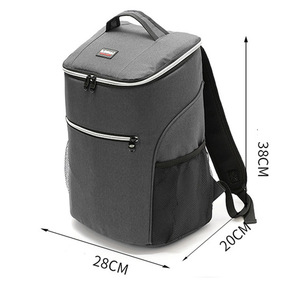 Oxford Cooler Bag Lunch Picnic Box Insulated Cooler Backpack Ice Pack Fresh Carrier Thermal Shoulder Bags for Outdoor - Product Image 2