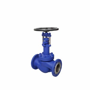 Vanne à opercule à joint soufflé en acier au carbone haute température DIN PN25 pour huile de transfert thermique - Product Image 3