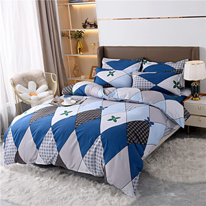 Vente en gros <span class=keywords><strong>de</strong></span> parure <span class=keywords><strong>de</strong></span> <span class=keywords><strong>lit</strong></span> imprimée housse <span class=keywords><strong>de</strong></span> <span class=keywords><strong>couette</strong></span> simple en polyester drap <span class=keywords><strong>de</strong></span> <span class=keywords><strong>lit</strong></span> double reine king size - Product Image 1