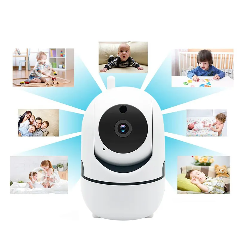 Cámara IP inalámbrica CCTV para bebé, P2P, WiFi, 2 vías de Audio, panorámica para el hogar, Mini nube inteligente, 1080P, WiFi, cámara Pan Tilt, gran oferta Amazon