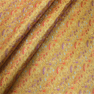 Tissu brocart traditionnel chinois en gros, populaire, 90 cm, floral, magnifique, prêt à l'emploi pour les robes de kimono, les manteaux pour femmes - Product Image 3