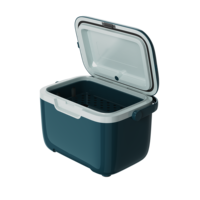 Keeice Boîte isotherme portable en plastique EPS colorée de 10 qt avec bandoulière en cuir réglable