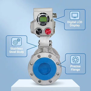Válvula de Bola Industrial con Brida DN25 de Acero al Carbono 304 Premium, Actuador Automático Estable con Certificación CE, para Agua, OEM Personalizado - Product Image 1