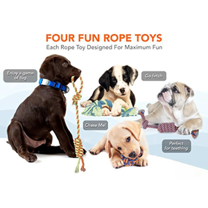 Juguete de cuerda de perro sostenible extra grande de 21cm, mordedor Molaring resistente a mordeduras duradero <span class=keywords><strong>para</strong></span> cachorros, venta al por mayor de fabricantes - Product Image 4