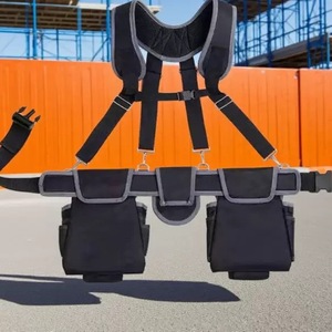 New Design Multi-Functional Double <strong>Tool</strong> <strong>Belt</strong> Bag Custom Made Carpenter Leather <strong>Tool</strong> <strong>Belt</strong> Waterproof Reasonable Price OEM - Product Image 5