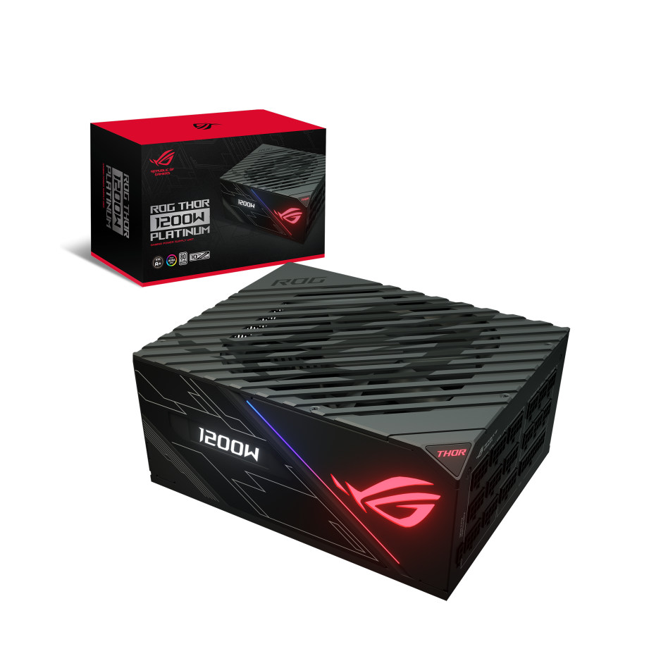 ROG THOR 1200W PLATINUM Power Supply for Gaming Desktops
