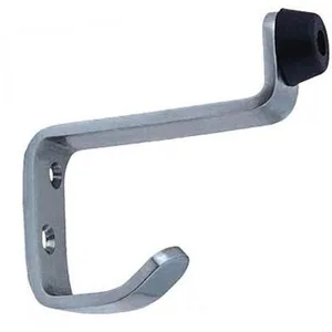 Factory directly Stainless steel custom rubber hook for public toilet door stopper for washroom