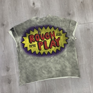 Camiseta RoughPlay Madness, Camiseta de Verano de Manga Corta, Estilo Americano Vintage - Product Image 6