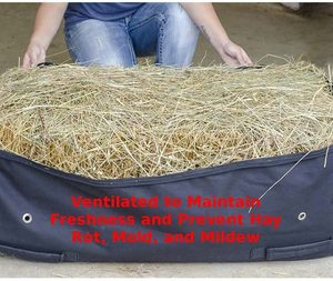 Muestra Gratuita 2025, Venta al por Mayor de Fábrica, Bolsa de Almacenamiento de Heno Grande y Fácil de Transportar, Bolsa de Alimento Resistente, Bolsa de Heno para Establos de Caballos - Product Image 5