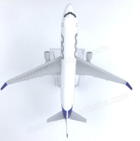 Modèle d'avion en métal moulé sous pression A320 de 16 cm, jouet de véhicule aérien en alliage, cadeau de décoration unisexe