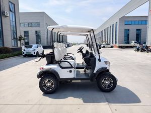 Carrito de Golf Eléctrico de 72V 5kw, 4 Plazas, Color de Carrocería Personalizable, Caja de Carga Adicional, Certificado DOT, Todoterreno para Estados Unidos - Product Image 4