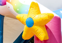 Offre Spéciale château sautant de licorne de conception de maison gonflable commerciale de videur nouveau avec la glissière de PVC pour le divertissement d'enfants