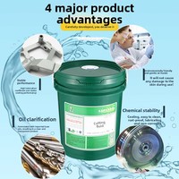 Fluide de coupe entièrement synthétique hydrosoluble pour usinage CNC, lubrifiant industriel écologique pour acier/graphite/moulage