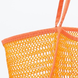 Bán Hot sinh thái thân thiện xách tay công suất lớn miệng rộng lưới bãi biển <span class=keywords><strong>Tote</strong></span> mua sắm đầy màu sắc túi xách - Product Image 4