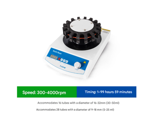 Agitateur à vortex multi-points 3D Multi <span class=keywords><strong>Reax</strong></span> | Mélangeur de tubes de laboratoire | Oscillateur de tubes à centrifuger pour tubes 6/12/24/48 - Product Image 3