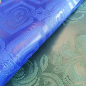 Haute qualité en tissu imprimé cire africaine bon marché brillant 2023 Offre Spéciale 100% Polyester vêtements africains Plaid tissé trame brossé 40s - Product Image 5