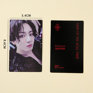 KPOP Jung Kook V MAP OF THE SOUL ON:E Photocards Jimin Jin Tarjetas Lomo de doble cara Selfie Postal Fans Colección Regalo de recuerdo - Product Image 4