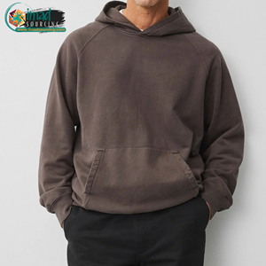 Sudadera con Capucha Premium para Hombre, Manga Raglán, Manga Larga, Informal, Suave, Cálida y Cómoda - Product Image 4